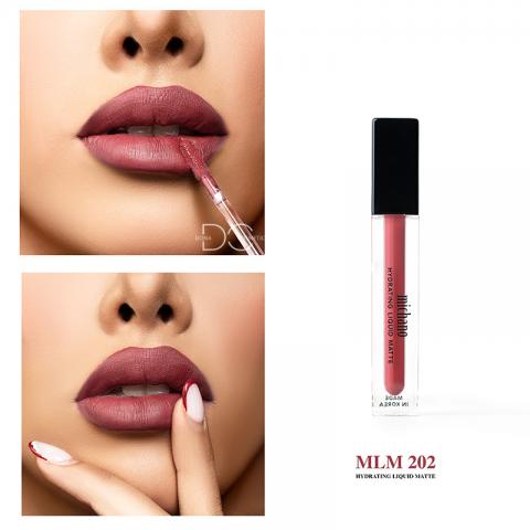 رژلب مایع آبرسان مات میچانو شماره 202 رژلب مایع آبرسان مات میچانو شماره 202-گالری پاریس