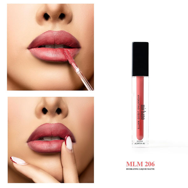 رژلب مایع آبرسان مات میچانو شماره 206 رژلب مایع آبرسان مات میچانو شماره 206-گالری پاریس