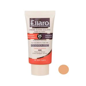 کرم ضد آفتاب انواع پوست SPF 25 بژ طبیعی الارو-گالری پاریس