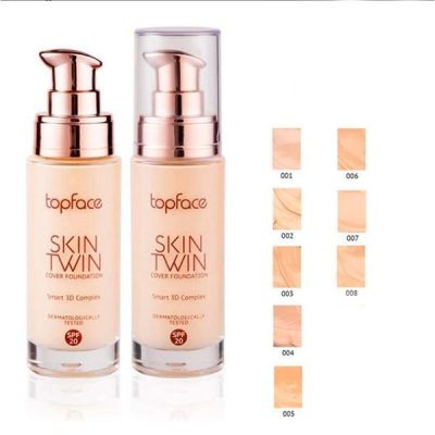 کرم پودر تاپ فیس topface مدل اسکین توین شیشه ای 003-گالری پاریس-گالری پاریس