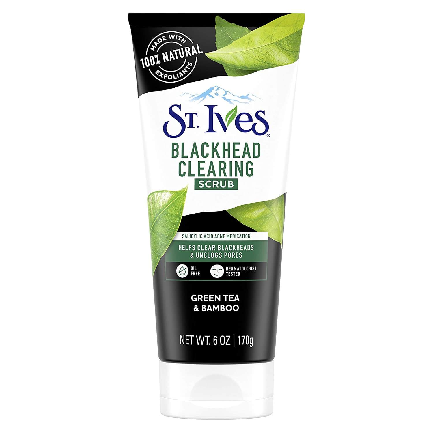 St-Ives-Blackhead-Clearing-Green-Tea-Scrub-Scrub-170gr St Ives Blackhead Clearing Green Tea Scrub Scrub 170gr