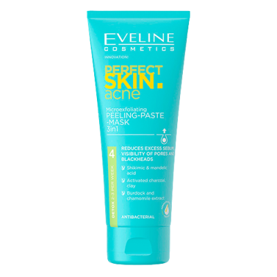 ماسک لایه‌بردار و ضد جوش ۳ در ۱ اولاین مدل Perfect Skin Acne-گالری پاریس