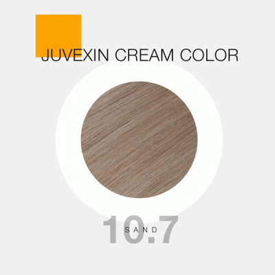 رنگ مو GKhair Color - 10.7 _ شنی روشن‌ترین بلوند _ گالری پاریس