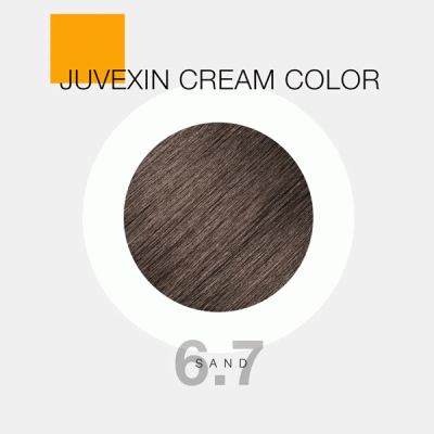 رنگ مو GKhair Color - 6.7 _ بلوند شنی تیره _ گالری پاریس