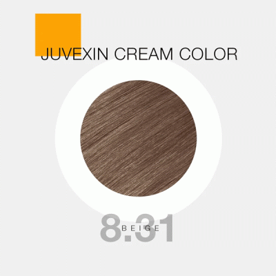 رنگ مو GKhair Color - 8.31 _ بلوند بژ گرم روشن _ گالری پاریس