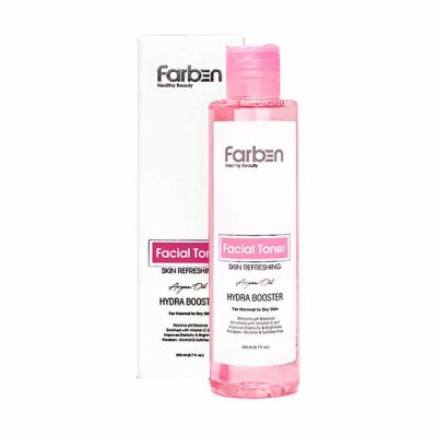 تونر پاک کننده صورت روغن آرگان فاربن (200ml) _ گالری پاریس