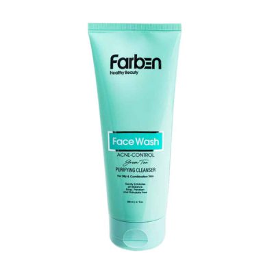 ژل شستشوی پوست چرب فاربن حاوی چای سبز (200ml) _ گالری پاریس