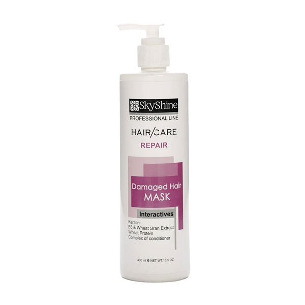 Sky-Shine-Hair-Mask-for-Damaged-Hair-(250ml) ماسک مو اسکای شاین مناسب موهای آسیب دیده (250ml) _ گالری پاریس