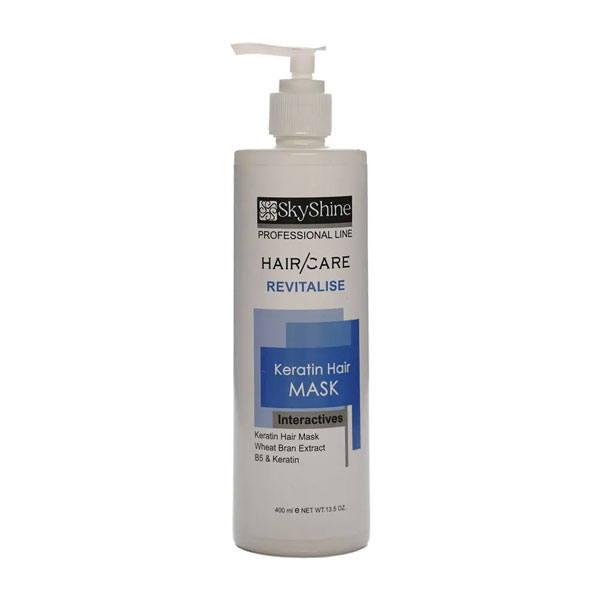 Sky-Shine-Keratin-Hair-Mask-(400ml) ماسک مو حاوی کراتین اسکای شاین (400ml) _ گالری پاریس