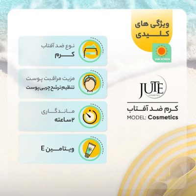 کرم ضد آفتاب ژوت برای پوست چرب (40ml) _ گالری پاریس