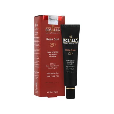 فلوئید ضد آفتاب بی رنگ رزالیا SPF 50 _ گالری پاریس
